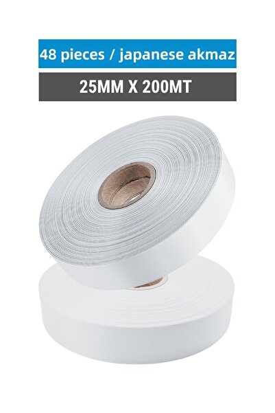 Küresel Etiket Barkod 25x200 ملم ياباني غير قابل للانكماش |   48 قطعة |   200...