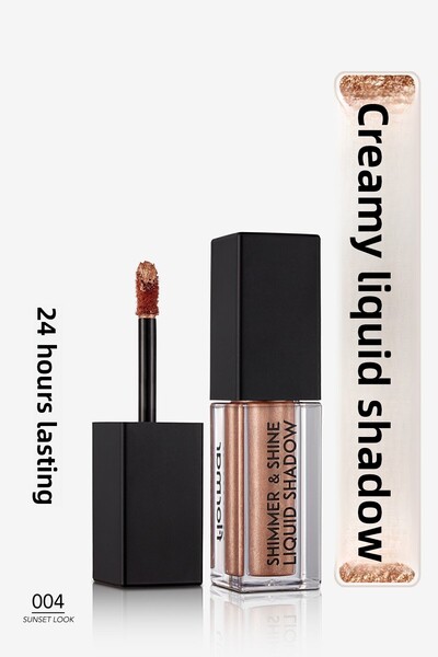 Flormar Copper Metallic Liquid Eyeshadow - Shimmer & Shine Liquid Shadow - 00...