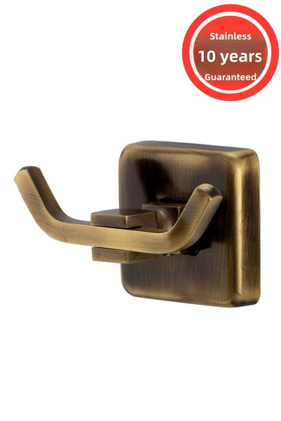 BanyomHome Clk Stainless Brass Dove Robe Hook Bathroom Hanger Antique Bronze