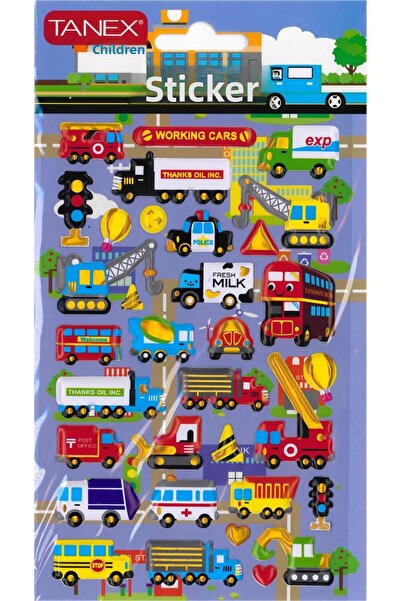 Tanex Transportation Vehicles Series 3D Tag Tnx-26155