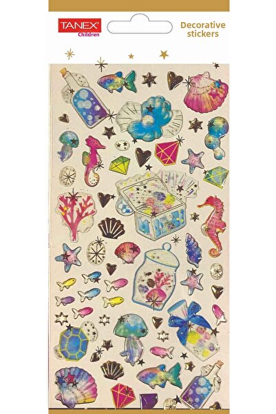 Tanex ملصق زخرفي-14 ملصق منتفخ TNX-5013