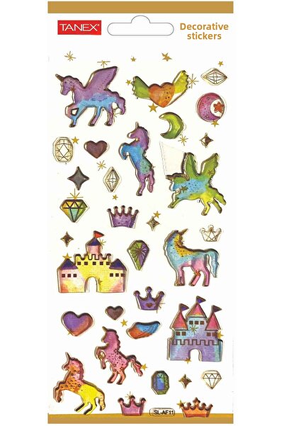 Tanex ملصق ديكور-4 بفيفي إتليكيت TNX-5003