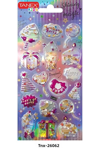 Tanex Shiny Glitter-12 Series Label Tnx-26062