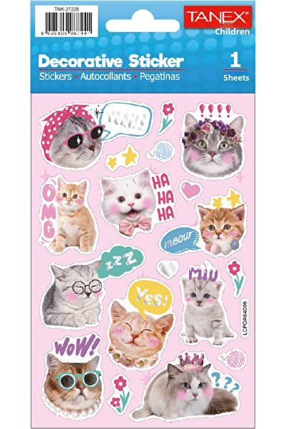 Tanex سلسلة قطط إنستغرام المنتفخة TNX-27228