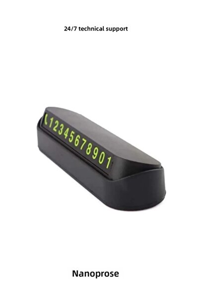 ucuzmi حديقة السيارة - رقم هاتف نيون مثبت على صندوق القفازات، متجر Knf داخل السيارة