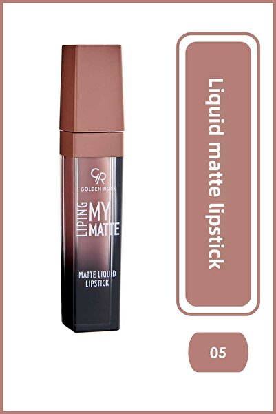 Golden Rose My Matte Lip Ink Matte Liquid Lipstick 05
