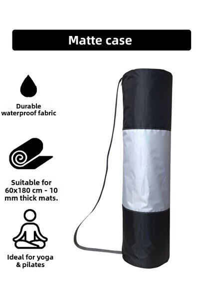 Wallery Bags حقيبة حصيرة يوجا محمولة مع حزام كتف لحقيبة حصيرة اللياقة البدنية