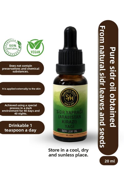 Sabuncu Hacı زيت السدر الأصلي للعلاج الروحي 20 مل