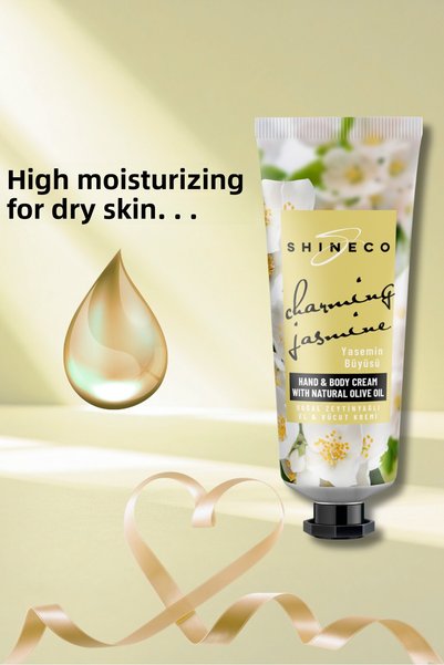 Jimena Natural Jasmine Magic Hand and Body Moisturizing Cream, Moisturizing, Nourishing Intensive Care Hand Cream