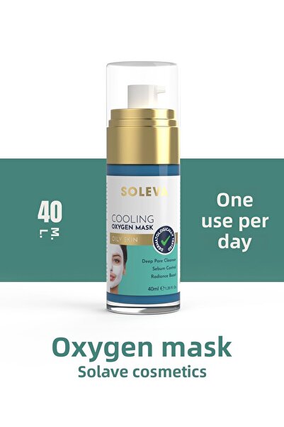 SOLEVA كريم قناع الأكسجين 40 مل