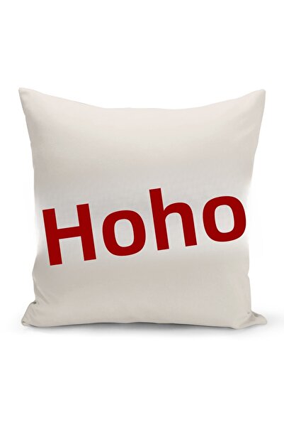 Bertille Home New Year Series Double-Sided Digital Printed Set of 4 Throw Pillow Covers (Christmas Cushion Cover)