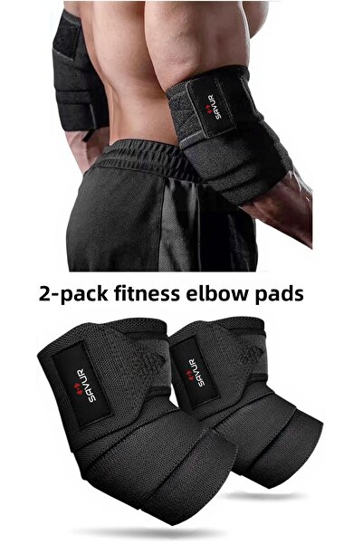 SAVUR Fitness Elbow Brace Anti-Disability Supporter 2-Pece Sports Elbow Brace...
