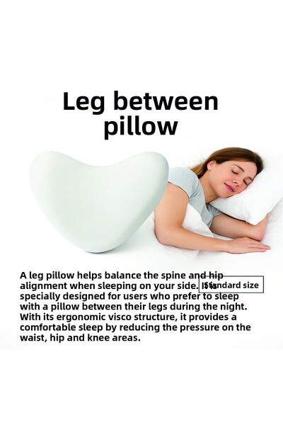 YARENWOOD Leg Pillow, Anti-Sweat, Comfortable Pillow