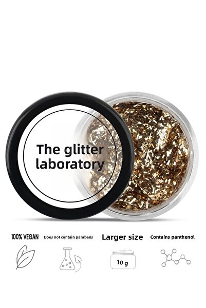 The Glitter Lab بريق لامع على شكل جل - فلفل ذهبي