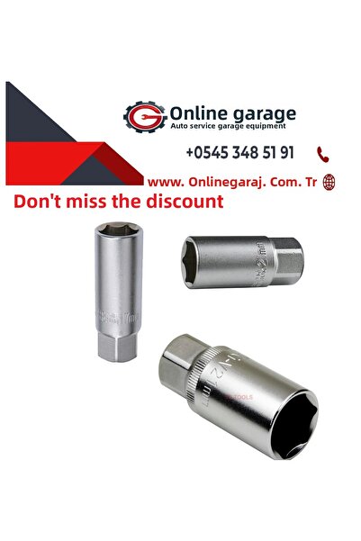 Rico طقم مقبس شمعة الإشعال 1/2 17-19-21 مم