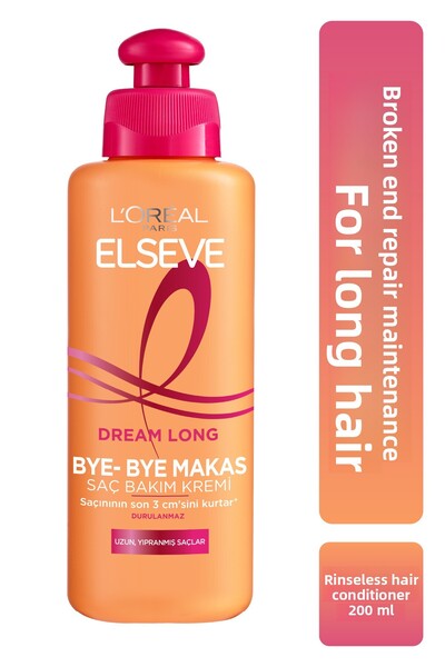 ELSEVE Hair Care Cream Dream Long & Byebye Scissors 200ml
