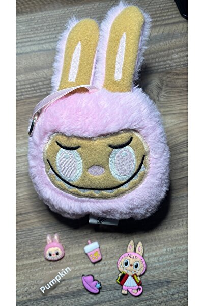 Plankton Tasarım Plush Keychain (15Cm*20Cm) and Sticker Set