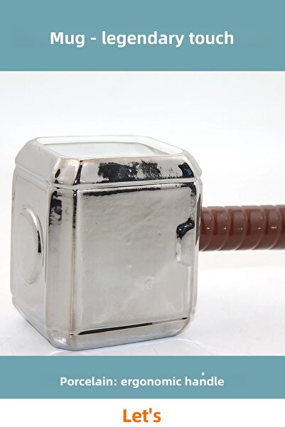 Letsii كوب جذاب بتصميم ثور ميولنير من البورسلين