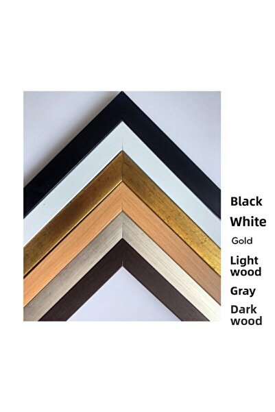 AS TİCARET 50X70 Frame (Without Poster) - Silver