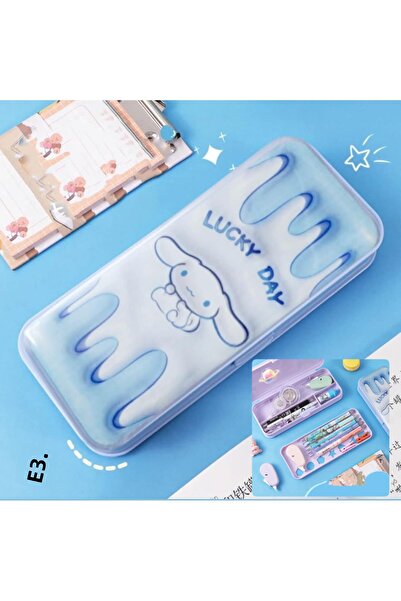 synshop Cutie pentru creion cu mai multe compartimente pentru pix dur Cinnamo...