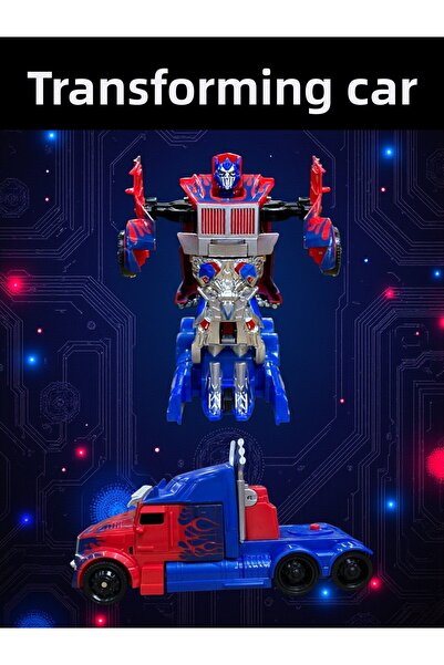 YILDIRIM OYUNCAK سيارة لعبة روبوت قابلة للتحول من ترانسفورمرز