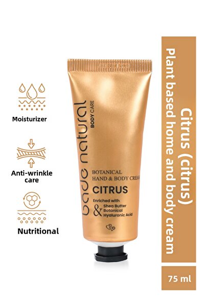 Bade Natural 75ml Citrus Herbal Hand and Body Cream - 100% Natural and Vegan