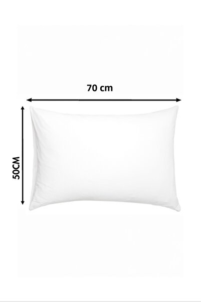 Magnolia Cotton 50X70 White Zippered Pillowcase |   Inner Lining |   1 Piece