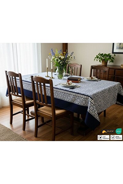RH Rosehan Liquid-Proof, Stain-Resistant Patterned Tablecloth