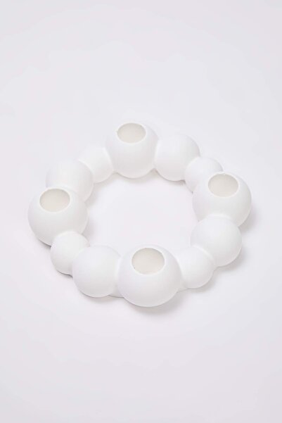 TRENDYOLMİLLA HOME Ceramic Bubble Candle Holder Tphaw26Sm00002