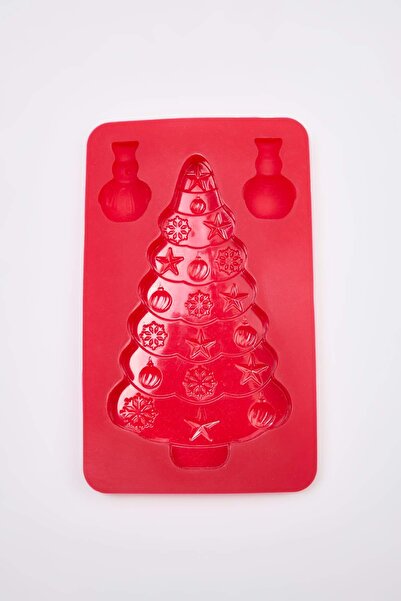 TRENDYOLMİLLA HOME Christmas Tree Themed Silicone Chocolate & Cake Mold Tphaw26Fk00000