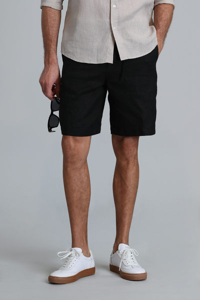 Lufian Peler Sports Men's Chino Shorts Slim Fit Black