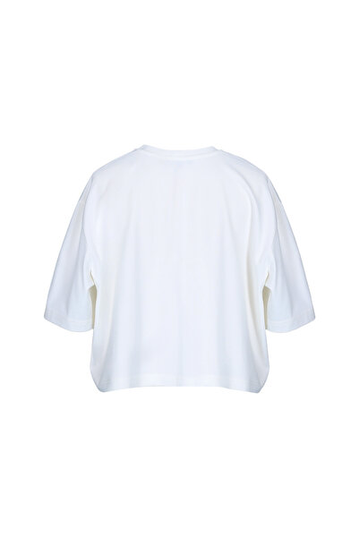 Lufian Lorenzo Γυναικείο T-Shirt Ecru