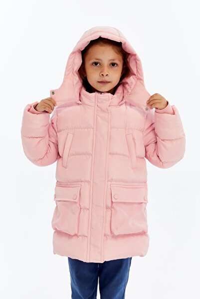 Benittokids Girl's Thick Winter Hooded Coat 51349