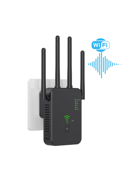 CLAUSTEEL Amplificator de semnal wireless, mod AP și router, 300MBs, 2.4 G/5G, WEP, WPA, WPA2, slot LAN