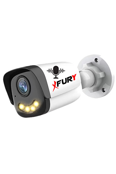 FURY 4 Lü Sesli Güvenlik Kamerası 5590S 5 Mp Lens Gece Renkli Full Hd Kamera Sistemi 320GB