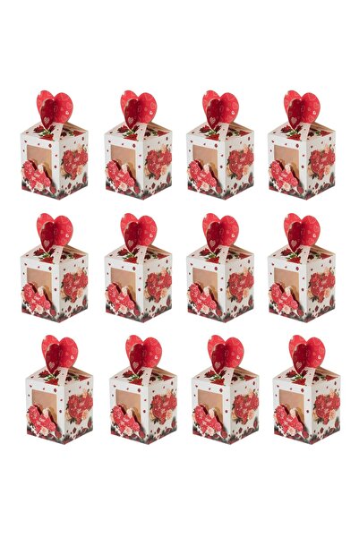 HIC 12 pcs small gift boxes for sweets 22X10 CM