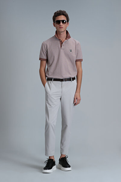 Lufian Danı Smart Erkek Polo Tişört Kiremit