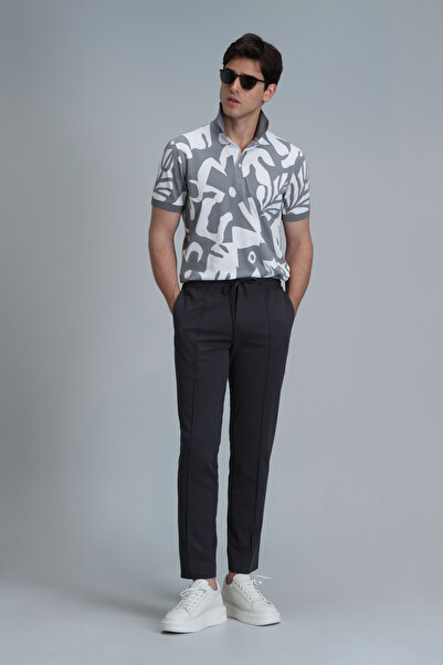 Lufian Lindon Smart ανδρικό μπλουζάκι πόλο πράσινο