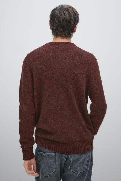 Massimo Dutti Bisiklet yaka yün karışımlı kazak