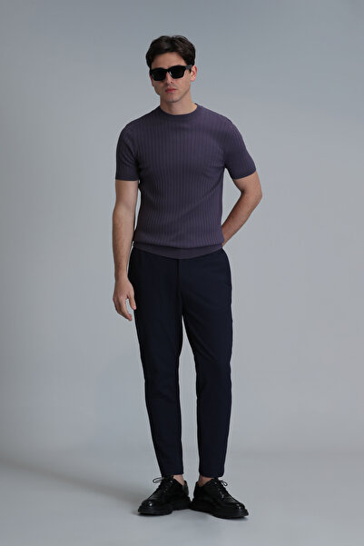 Lufian Hunter Smart Erkek Chino Pantolon Slim Fit Lacivert