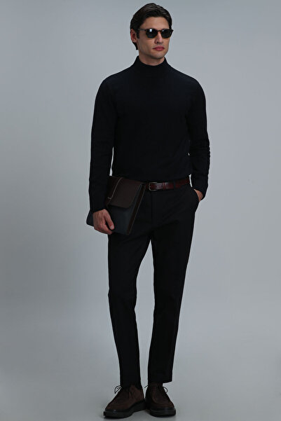 Lufian Cames Smart Erkek Chino Pantolon Slim Fit Lacivert