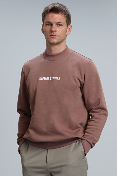 Lufian Star Men's Sweatshirt Copper