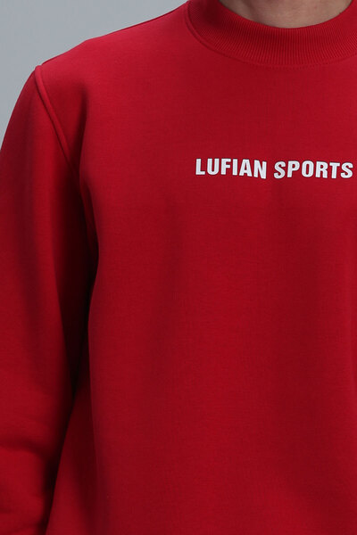 Lufian Star Men's Sweatshirt Red
