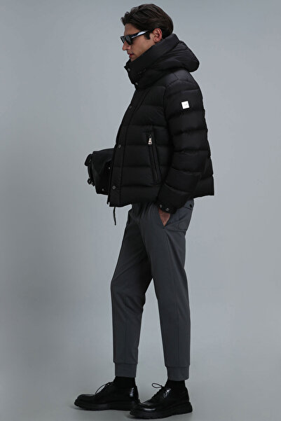Lufian Pito Jogger Pantolon Slim Fit Gri