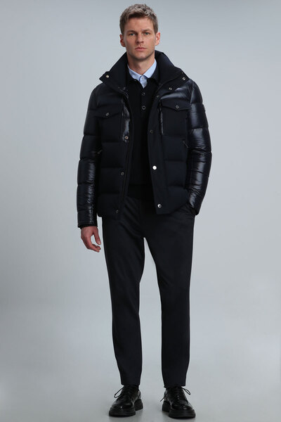 Lufian Παντελόνι Ador Jogger Slim Fit Navy Blue