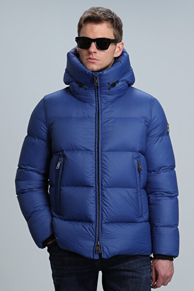 Lufian Tommy Kaz Tüyü Erkek Mont Saks