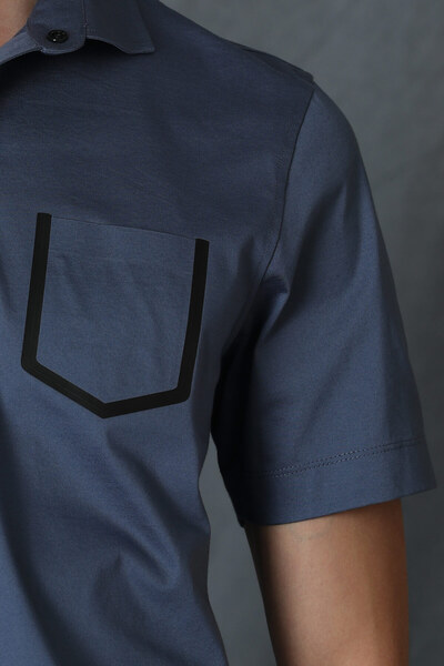 Lufian Hope Smart férfi póló póló sötétkék