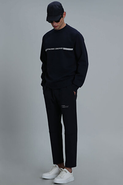 Lufian Range Erkek Sweatshirt Lacivert