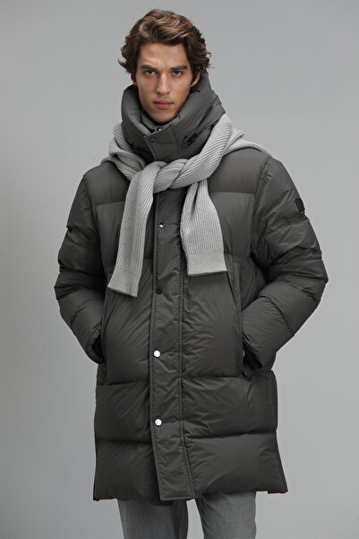 Lufian Victor Goose Feather Men's Coat Khaki