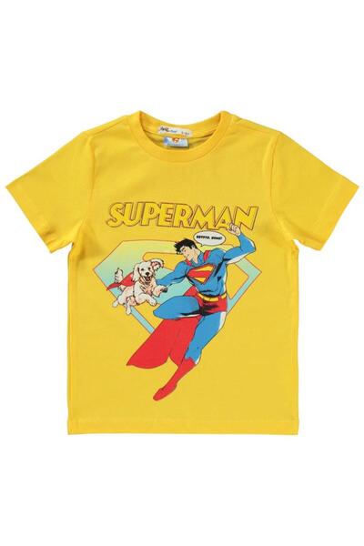 Superman Boy's Suit 2-5 Years Yellow